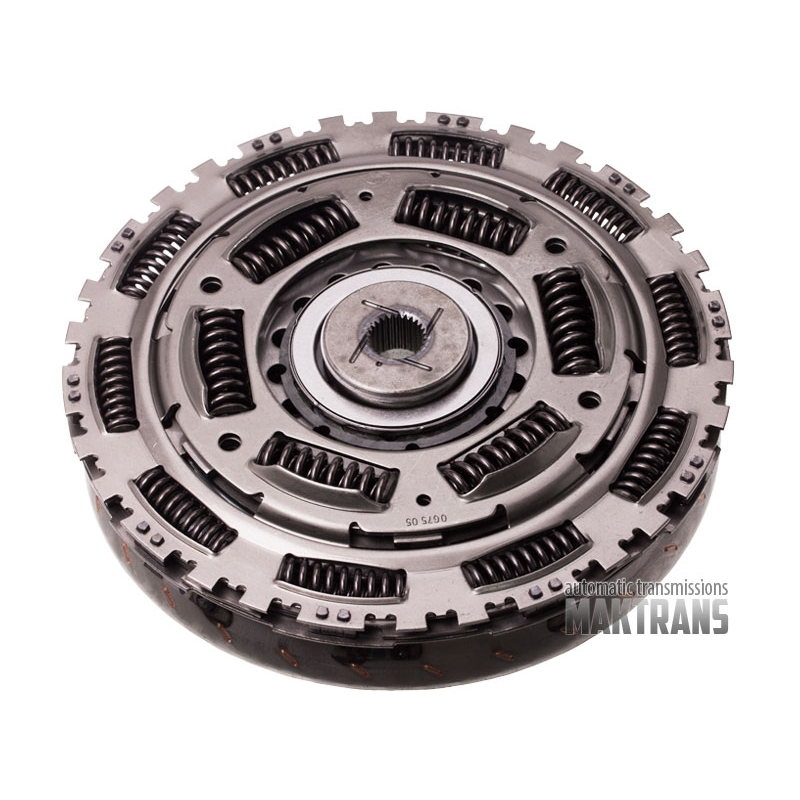 6L50E 24240017 torque converter turbine wheel assembly with spring damper (removed from the new torque converter).