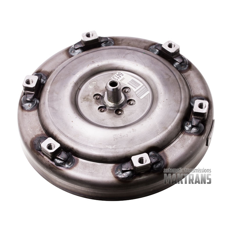 Torque converter front cover 6L50E 24240017 complete with lock up piston and friction plate (demounted from the new torque converter).