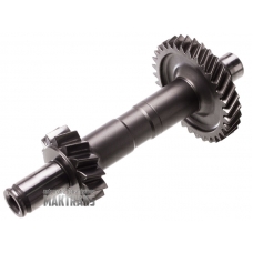 Reverse gear shaft with gears 14T 62.15mm and 32T 90.45mm automatic transmission DQ250 02E DSG 6