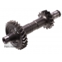 Reverse gear shaft with gears 14T 62.15mm and 27T 90.40mm automatic transmission DQ250 02E DSG 6