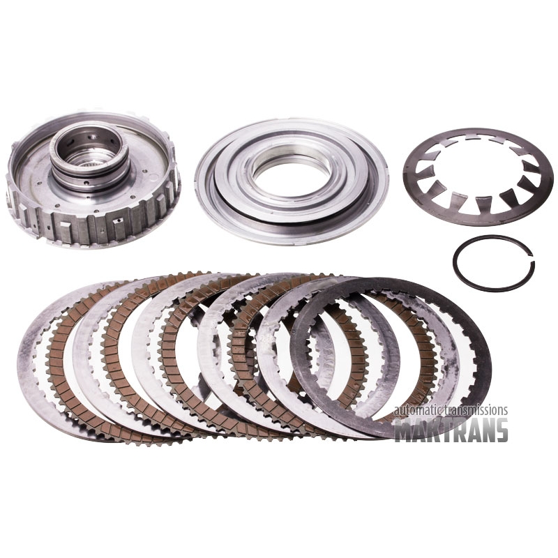 Clutch drum B CLUTCH ZF 9HP48 948TE CHRYSLER 68268653AA assembly (4 external friction plates)