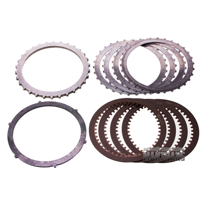 Steel and friction plate kit (4 friction plates) clutch pack BR ​​BRAKE CLUTCH automatic transmission 722.9 A1402722426 A2202722426 A2212721326A2202720725 A2212721126 A0019933526