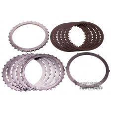 Steel and friction plate kit (5 friction plates) clutch pack BR ​​BRAKE CLUTCH automatic transmission 722.9 A1402722426 A2202722426 A2212721326A2202720725 A2212721126 A0019933526