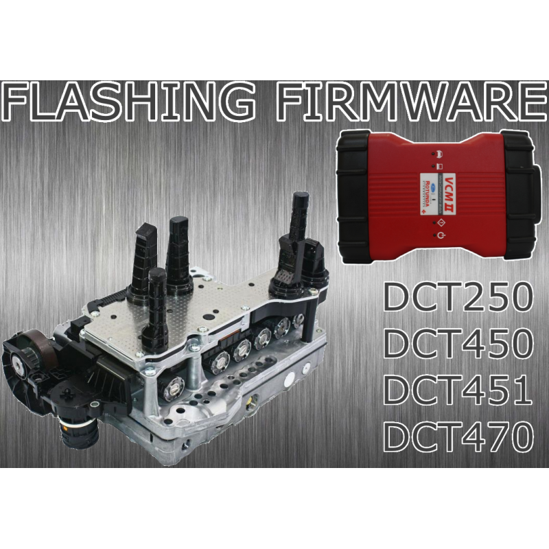 Programming of AT electronic control unit PowerShift DCT250 (PS250) DCT450 DCT451 DCT470 (MPS6) Ford Volvo