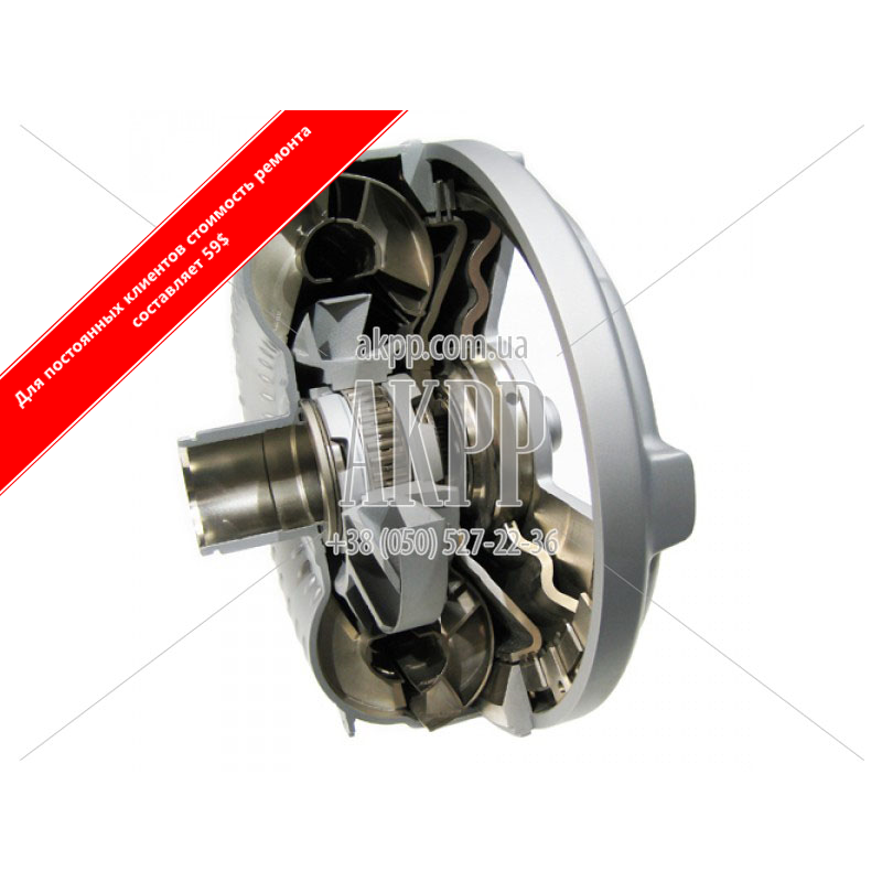 Torque converter repair  AT 722.6 and 722.9 (Mercedes / Jeep / SsangYong) (3 friction plates)