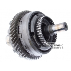 Intermediate shaft with differential drive gear for 24 teeth two notches D74mm, intermediate gear 53 teeth D166mm without notches and UNDERDRIVE planet 3 satellites, automatic transmission U240E U241E 98-up