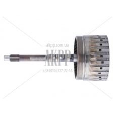 Input shaft Drum E Clutch ZF 6HP19A 1071271109 (shaft thickness 25.90 mm, 6 friction plates)