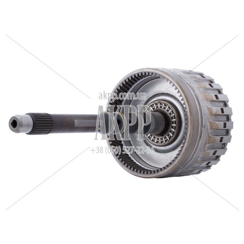 Input shaft Drum E Clutch ZF 6HP19A 1071271109 (shaft thickness 25.90 mm, 6 friction plates)