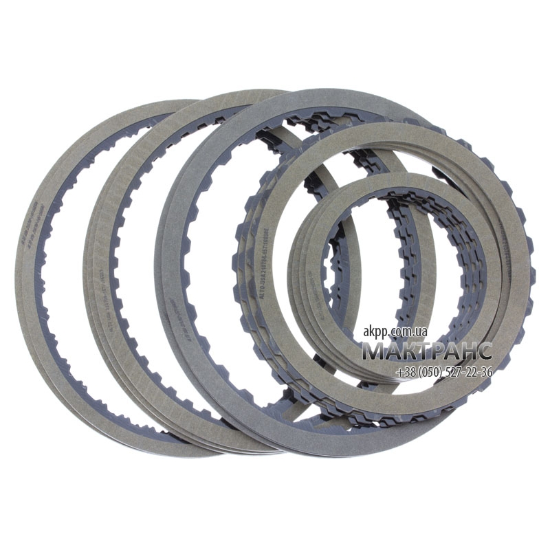 Friction plate kit 6T30E 09-up