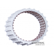 Steel and friction plate kit, package C4 - COAST automatic transmission AB60E  AB60F  07-up