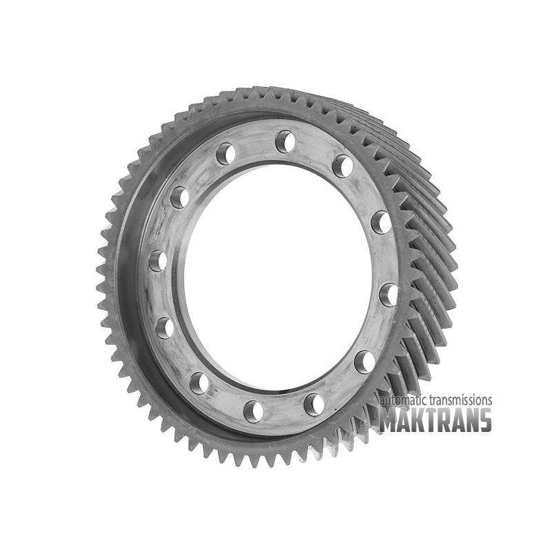 Differential primary gearset (gear ratio 61 (4 notches, on the gear) / 15 (without notches, on the gears), bearings of the intermediate shaft 23/17 of the roller, Driven Transfer Gear 53 teeth)