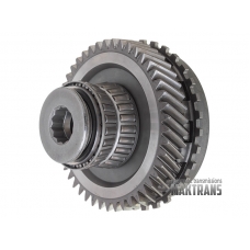 Ring gear (57 teeth) complete with helical gear (45 teeth) and bearings (total height 89 mm), automatic transmission 01M 01N 01P