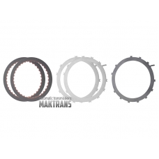 Friction and steel plate kit 1-2-3-4 Clutch 6T70E 6T75E 6F50 6F55