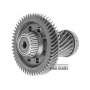 Differential drive gear A6MF2 457203B802 Kia Sorento, Santa Fe 09-12 2.4L (17T, OD 66 mm, 4 marks / 53T, OD 143 mm, 2 marks)