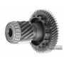 Differential drive gear A6MF1-2 A6MF2H 457203D000  (53T, OD 142.50mm, 2 marks / 17T, OD 69.50mm, 2 marks)
