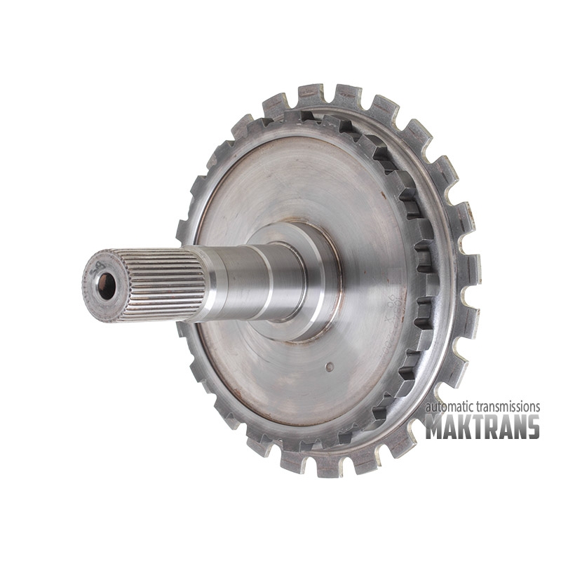 Output shaft with parking gear (total height 138.20 mm) automatic transmission ZF 6HP28