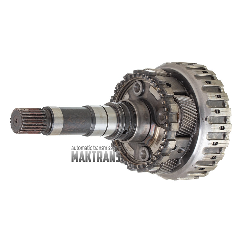 Rear planet No.4 output shaft ZF 8HP45 4WD complete with D Clutch (total height 273 mm, 23 splines)