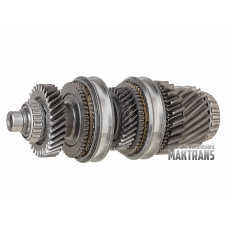 Differential drive shaft DQ250 02E DSG 6 with gears 32 teeth (D 78.15 mm) 31 teeth (D 70.80 mm) 22 teeth (D 86.05mm) and 23 teeth (D 73.90 mm)