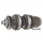 Differential drive shaft DQ250 02E DSG 6 with gears 32 teeth (D 78.15 mm) 31 teeth (D 70.80 mm) 22 teeth (D 86.05mm) and 23 teeth (D 73.90 mm)
