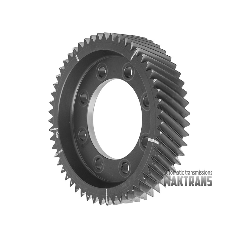 Differential helical gear A6MF1/2 [2WD] 458323B610  (53T, OD193mm, 42mm, 8 mounting holes)