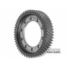 Differential helical gear (55T, OD200mm, 42mm, 10 mounting holes)