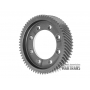 Differential helical gear A6GF1 4583226030  62T, 4 marks, OD 185.20 mm, TH 39 mm, 8 mounting holes)