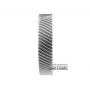 Differential helical gear A6GF1 4583226030  62T, 4 marks, OD 185.20 mm, TH 39 mm, 8 mounting holes)