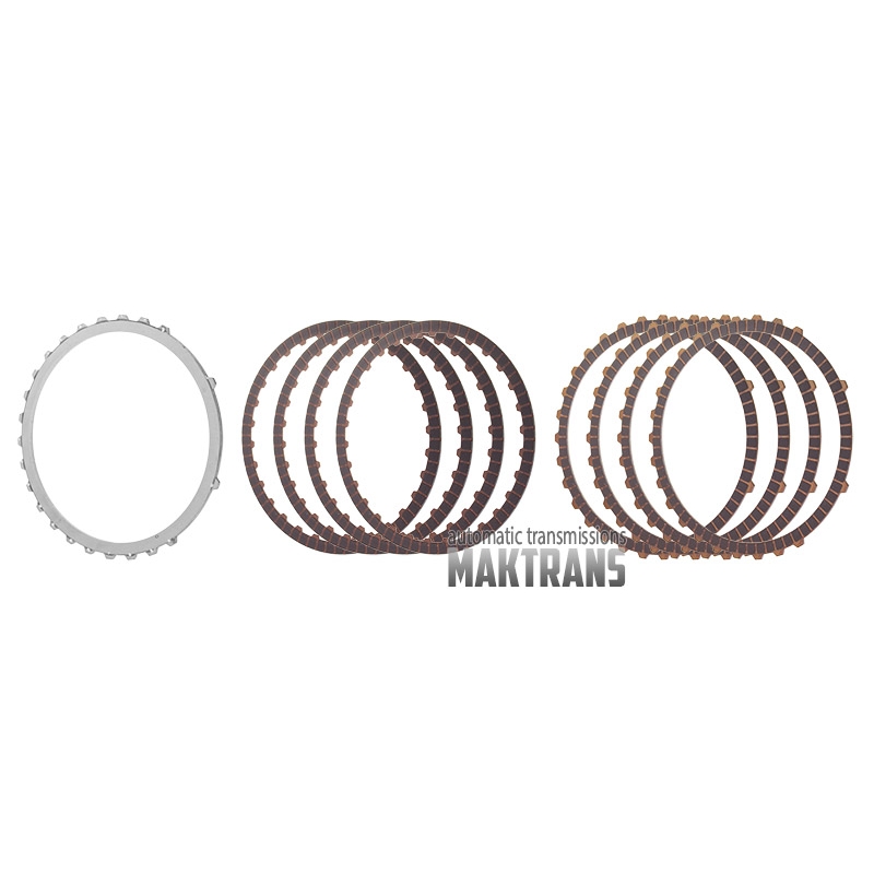 Steel and friction plate kit package2-7 automatic transmission 2-7 A8TR1 11-up  456514E030