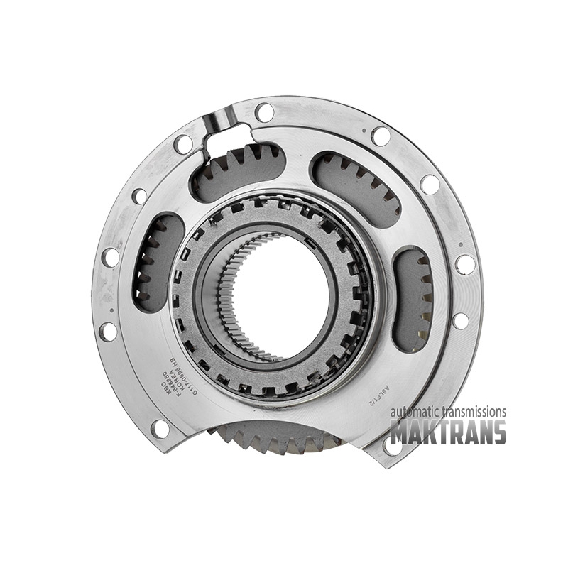 Support and gearwheel  TRANSFER DRIVE A6LF1 458113B020  50T, 2 marks, OD 147.90 mm, TH 25.05 mm