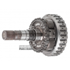 Rear planetary gear No.4 with output shaft ZF 8HP70 4WD [1087242238]  4 satellites, total height 248 mm, 43 splines, splined part diameter 39.40 mm