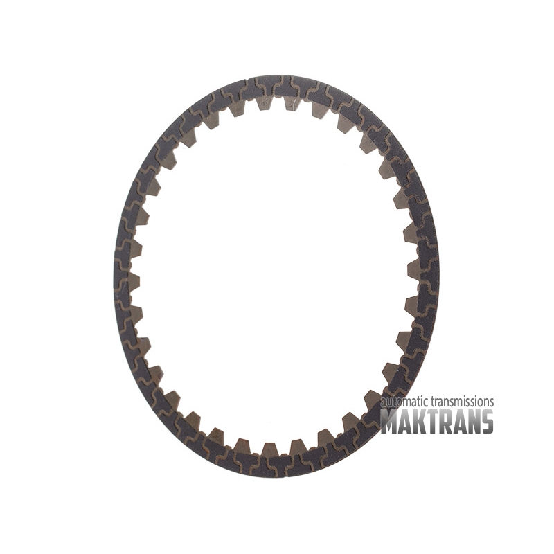 Steel and friction plate set A Clutch ZF 8HP65A  [with wavy spring washers, located between the steel plates on the outside of the friction plates]