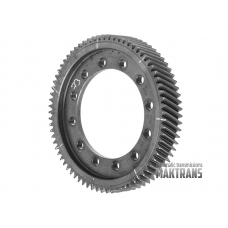 Differential helical gear AL4 DP0  [12 mounting holes, 73 teeth, outer diameter 196.40 mm]