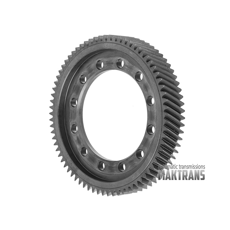 Differential helical gear AL4 DP0  [12 mounting holes, 73 teeth, outer diameter 196.40 mm]