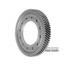 Differential helical gear HAVAL 7DCT450 | [12 mounting holes, 71 teeth, outer diameter 241.40 mm]