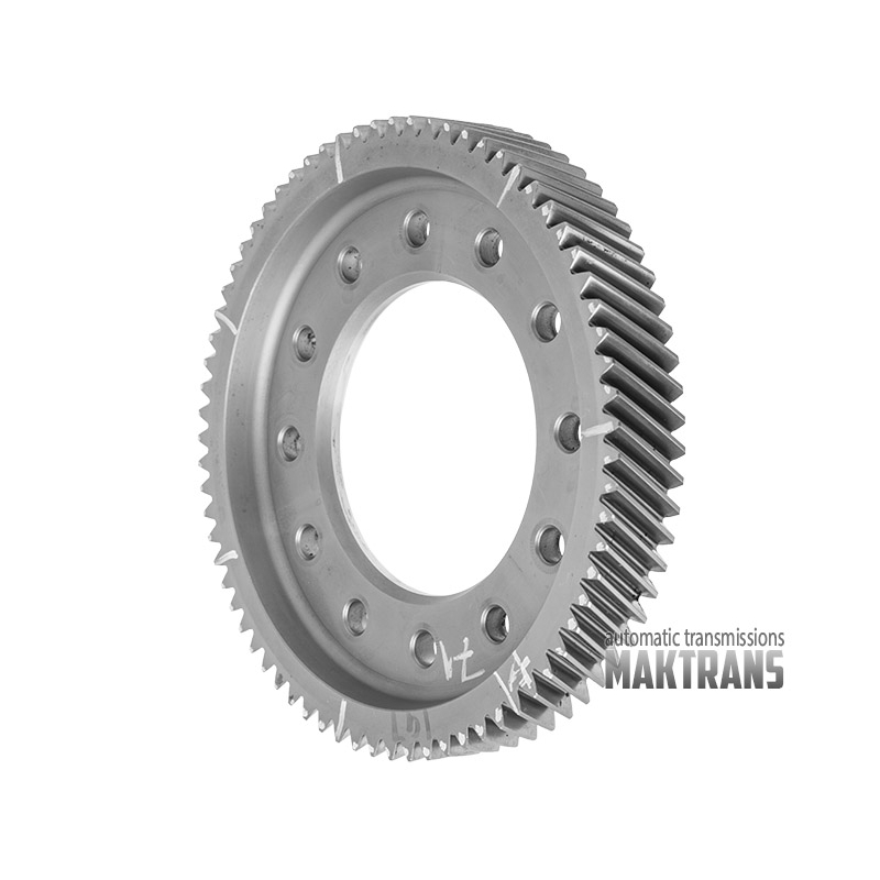 Differential helical gear HAVAL 7DCT450  [12 mounting holes, 71 teeth, outer diameter 241.40 mm]