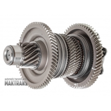 Differential drive shaft No. 2 7DCT450 HAVAL | with gears [15 | 63 | 47 | 44 | 59] teeth