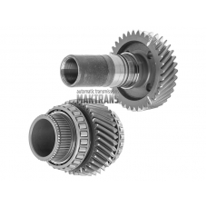 Allwheel drive gearset PORSCHE Panamera PDK ZF 7DT-75 1086337021 1086337023 | [drive gear 37T | 35T driven gear]