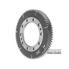 Differential helical gear D7GF1 [70 teeth, outer diameter 232 mm]