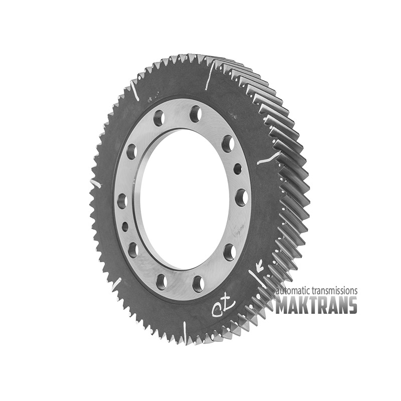 Differential helical gear D7GF1 [70 teeth, outer diameter 232 mm]