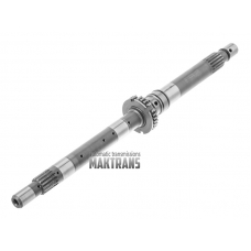 Input shaft MAZDA GW6AEL  total length 338 mm, number of splines 18 [OD 19.60 mm] / 15 [OD 17.55 mm]