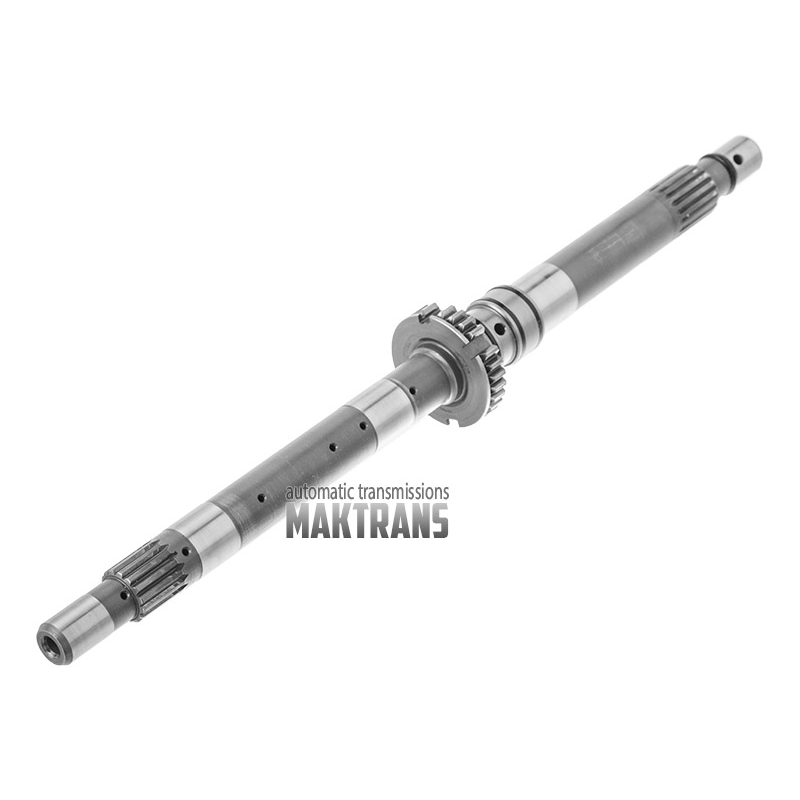 Input shaft MAZDA GW6AEL  total length 338 mm, number of splines 18 [OD 19.60 mm] / 15 [OD 17.55 mm]