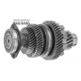 Output shaft №2 DCT470 [SST] [even gears] with gearwheels  16T [OD 63 mm], 45T [123.75 mm], 41T [102 mm], 31T [80.80 mm]  7U3R-7B694-A1A