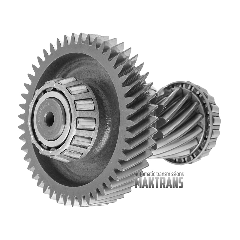 AW TF-73SC [F21-250 Gen 3] transmission primary gearset  intermediate shaft 15T [OD 56.30mm, 3 marks]  46T [OD 124.25mm, 3 marks], differential gear 58T [OD 196mm, 3 marks]
