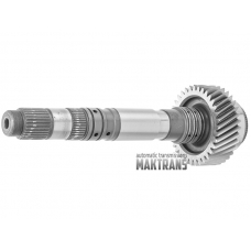 Output shaft [4WD] PORSCHE Panamera PDK ZF 7DT-75  [shaft length 369 mm, 35 teeth, outer diameter 115.70 mm]