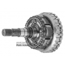 Rear planetary gear No.4 with output shaft [4WD] ZF 8HP70 [total height 244 mm, 23 splines, spline diameter 30.60 mm]