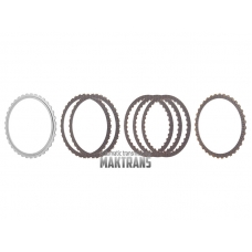 Friction and steel plate kit, pack OVERDRIVE A6GF1 GEN2 17-up 455252F010  3/3 friction plates ​
