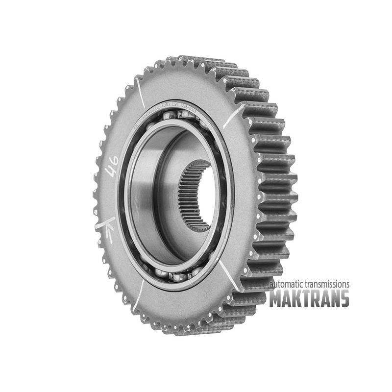 Chain drive driven gear GM 9T50  [46T, outer diameter 153.45 mm, TH 23.40 mm]