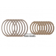 Friction Plate Kit Forward and Low / Reverse Clutch 01J [VL-300] | 0AW [VL-380]
