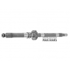 Input shaft MAZDA FW6AEL GW6AEL  [total length 318 mm, number of splines 18  15, shaft diameter 20 mm 18 mm]