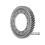 Differential ring gear AISIN WARNER AW50-55SN  61 teeth [5 marks], outer diameter 216.80 mm, 12 fixing holes]